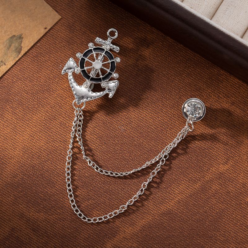 Spilla in lega retrò da uomo e da donna, spilla con distintivo, gioielli da uomo_voghion.com