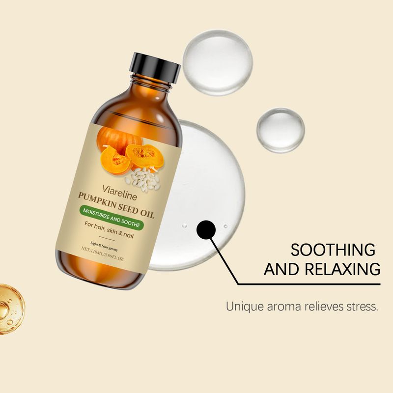 Olio essenziale VIARELINE Cura delicata per capelli e unghie Idrata la pelle del corpo Non appiccicoso_voghion.com