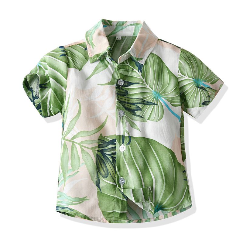 Vêtements pour enfants, vêtements pour enfants, garçons, shorts à manches courtes imprimés, vêtements pour enfants en deux pièces, ensemble pour bébé_voghion.com