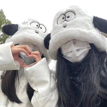 Cute cartoon puppy plush for children to ride bicycles in autumn and winter, warm ear protection versatile Lei Feng hat,_voghion.com