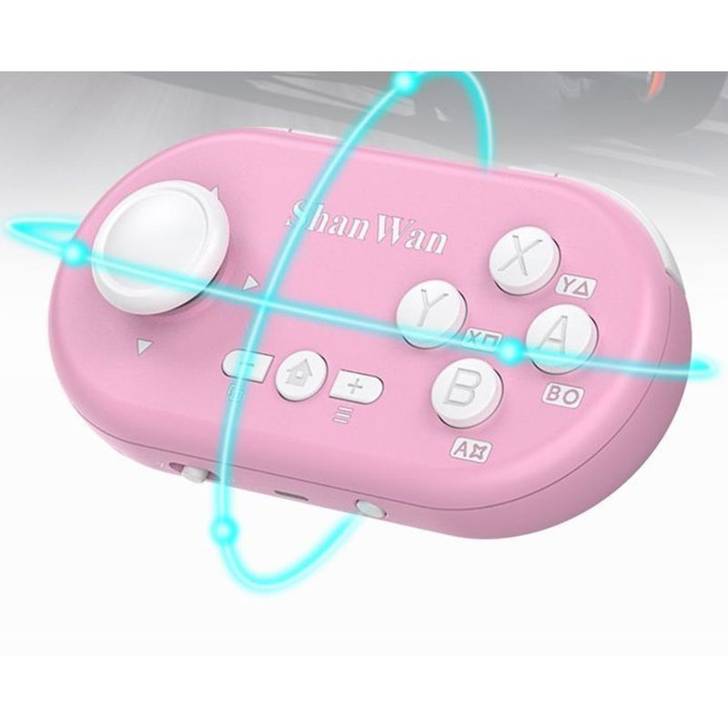 Shanwan Mini Bluetooth Game Controller Switch Hall Joystick PS4 Android PC Portatile Q36pro_voghion.com