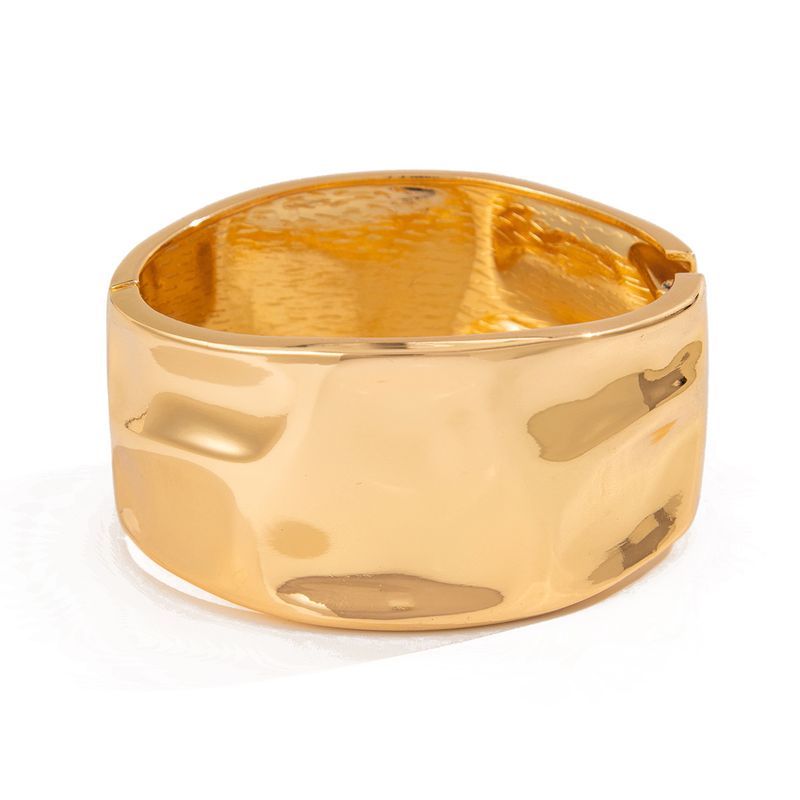 Armband Punk Brede Armband Dames Zwaar Ontwerp Ring Overdreven Draad Twist Lijn Armband_voghion.com