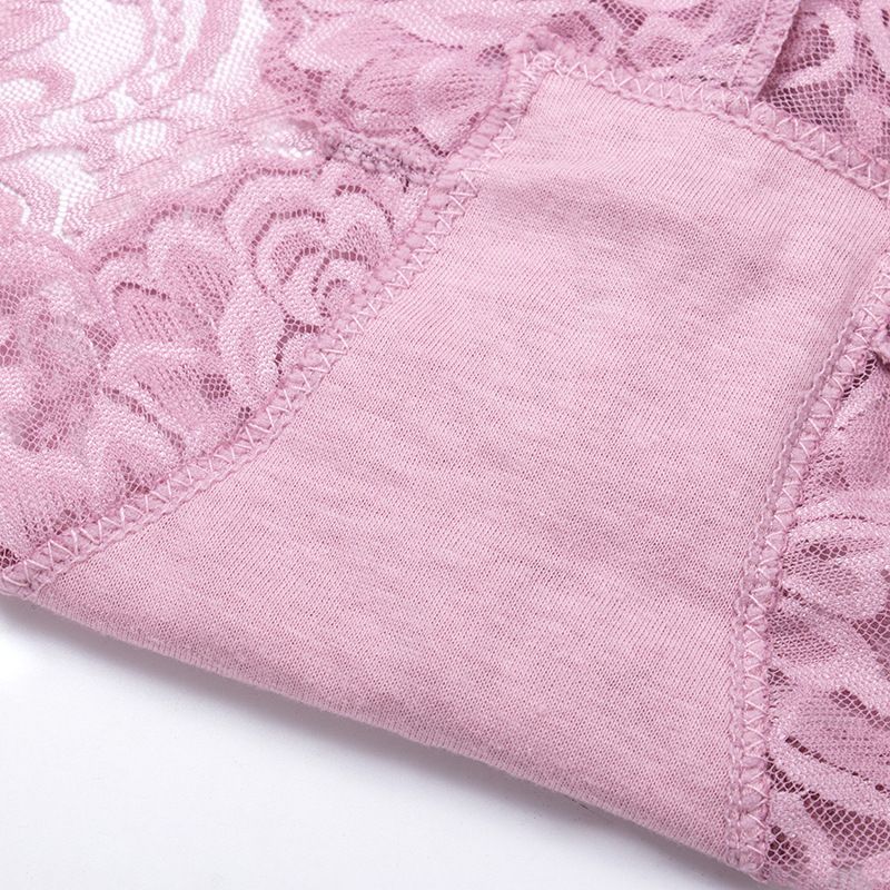 Glutei addominali a vita alta che sollevano biancheria intima di pizzo, pantaloni ad angolo piatto da donna sexy e traspiranti, multicolore_voghion.com