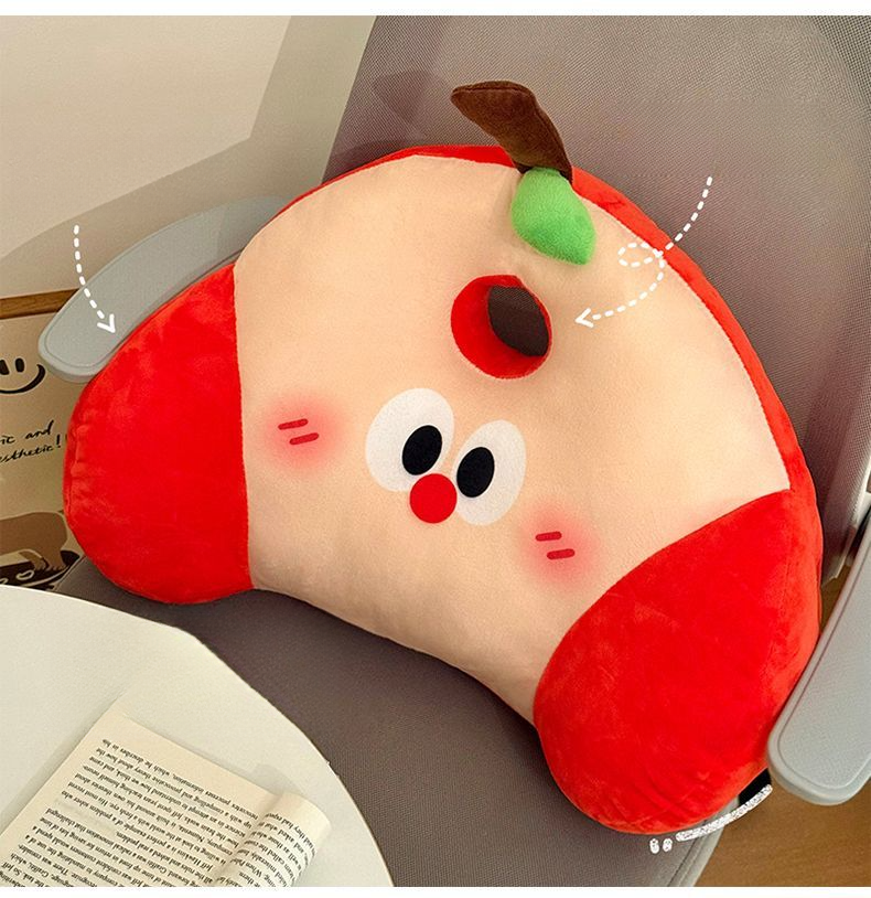 Backrest Lumbar For Office Long Sitting Artifact Workstation Waist Support Cushion Student Chair Bed Sofa Pillow_voghion.com