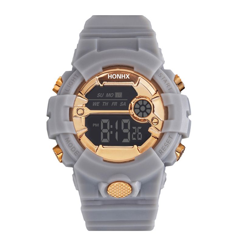 Einfache INS-Einhorn-Elektronikuhr im koreanischen Stil für Erwachsene und Studenten, multifunktionales leuchtendes Sportmodell_voghion.com