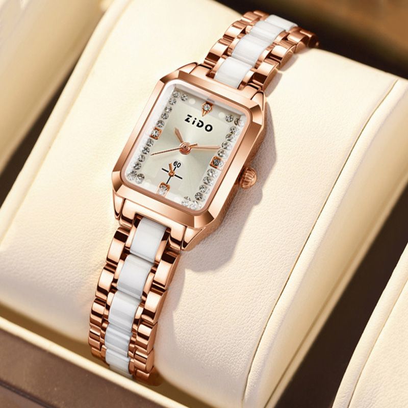 Orologio al quarzo da donna di Zhidao Brand INS Style Niche, regalo di San Valentino_voghion.com