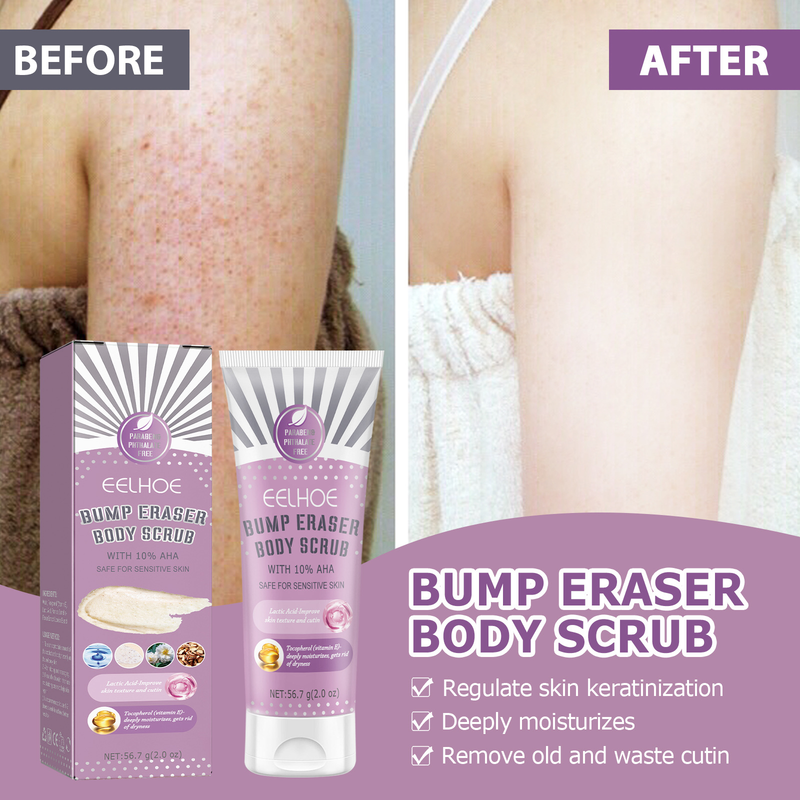 EELHOE Scrub corpo ruvido Esfoliante Pulizia profonda Levigante Scrub corpo ringiovanente_voghion.com