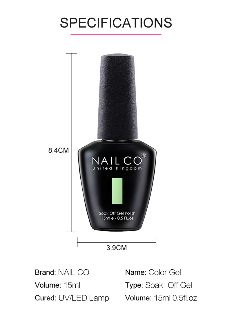 NAILCO 12 pz/set Smalto Per Unghie Del Gel 15ml LED Gellak Soak Off Gel UV Per Unghie Rosso Colore Scintillio Del Chiodo Del Gel Smalto FAI DA TE Unghie Artistiche Lacca_voghion.com