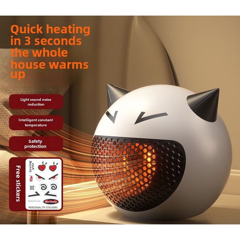 Nuovi riscaldatori transfrontalieri statunitensi ed europei, riscaldatori da tavolo domestici, piccoli mini ventilatori creativi per ufficio_voghion.com