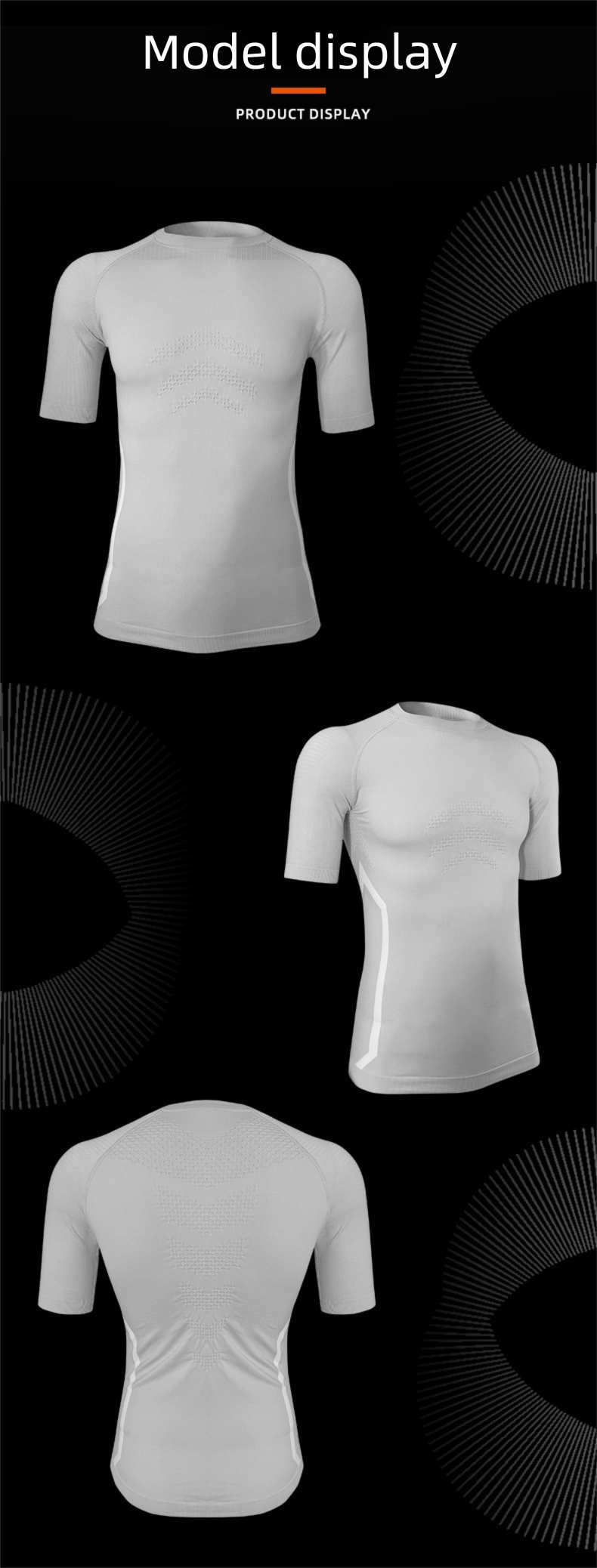 Plus Size Outdoor Quick-Dry T-Shirt Men's Sports Short Sleeve Women's Spring Summer Professional Marathon Running_voghion.com