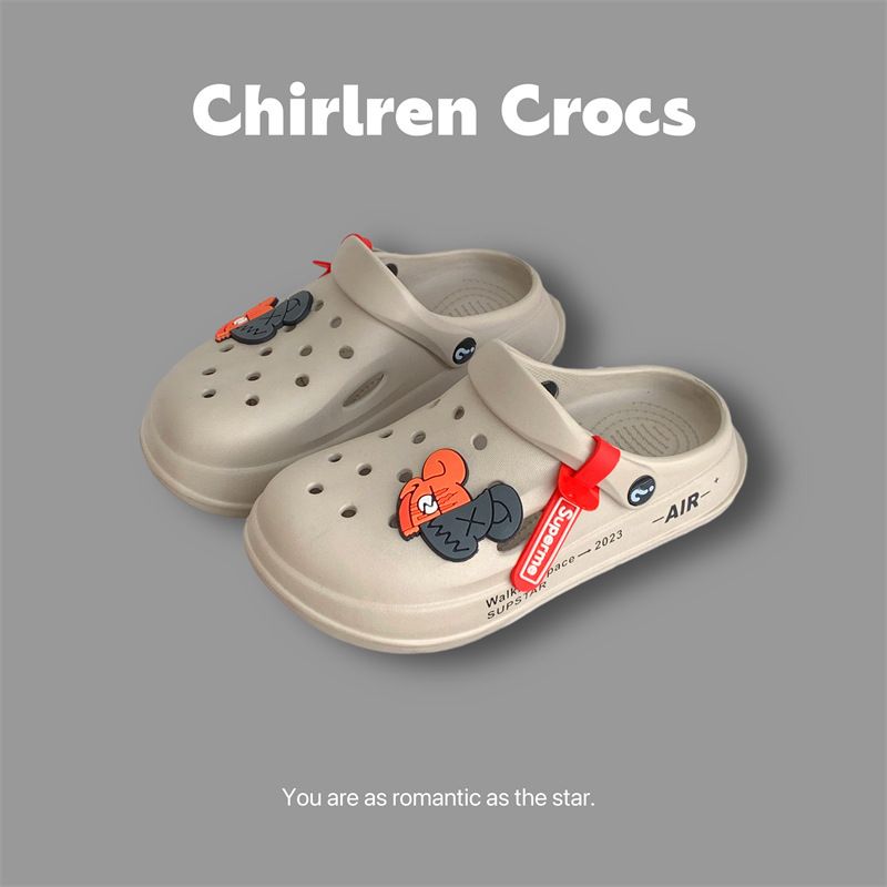Kinder-Lochschuhe, Jungen 2025 Neue Sommer-Mädchen-Sandalen, Eva-Weichsohlen, rutschfeste Baby-Hausschuhe Für Den Außenbereich_voghion.com
