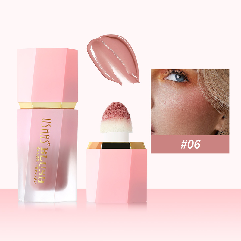 USHAS Liquid Makeup Natural Lasting Waterproof and Colorfast powder blusher Stick_voghion.com