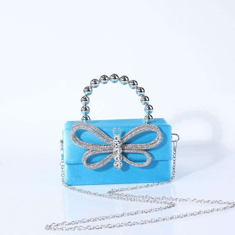 New Exquisite Elegant Style Bowknot Evening Handbag Chain Banquet Bag_voghion.com