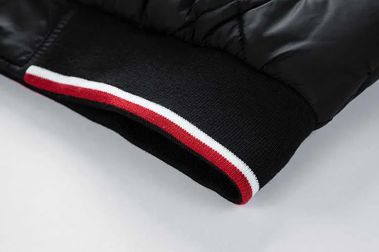 Vestes pour hommes mode hiver automne Parkas coupe-vent épais chaud veste à carreaux manteau couleur unie en plein air T221017_voghion.com