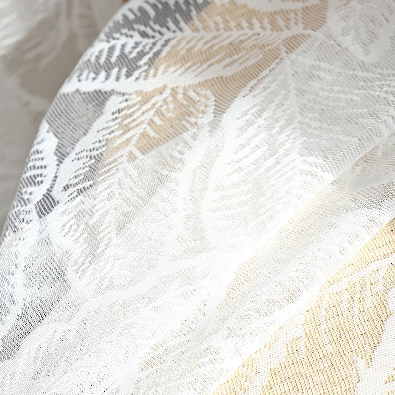 Fishtail Rod Dør Gardin Warp Strikket Lace Vindu Skjerm Gardin_voghion.com