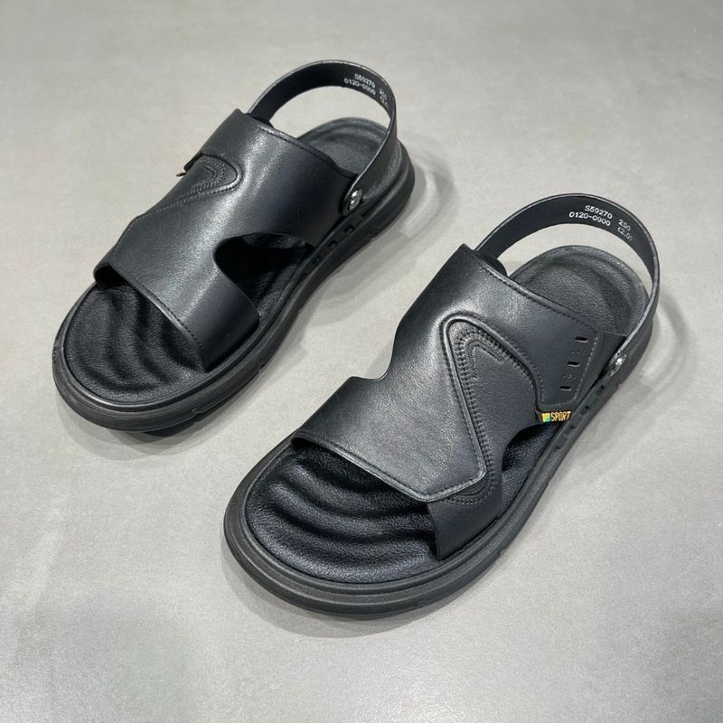Leder für Herren, weiche Sohle für den Sommer, rutschfest, Outdoor-Sport, Dual-Use-Schuhe für Herren, Autofahren, geruchsdicht, vielseitiger Strand_voghion.com
