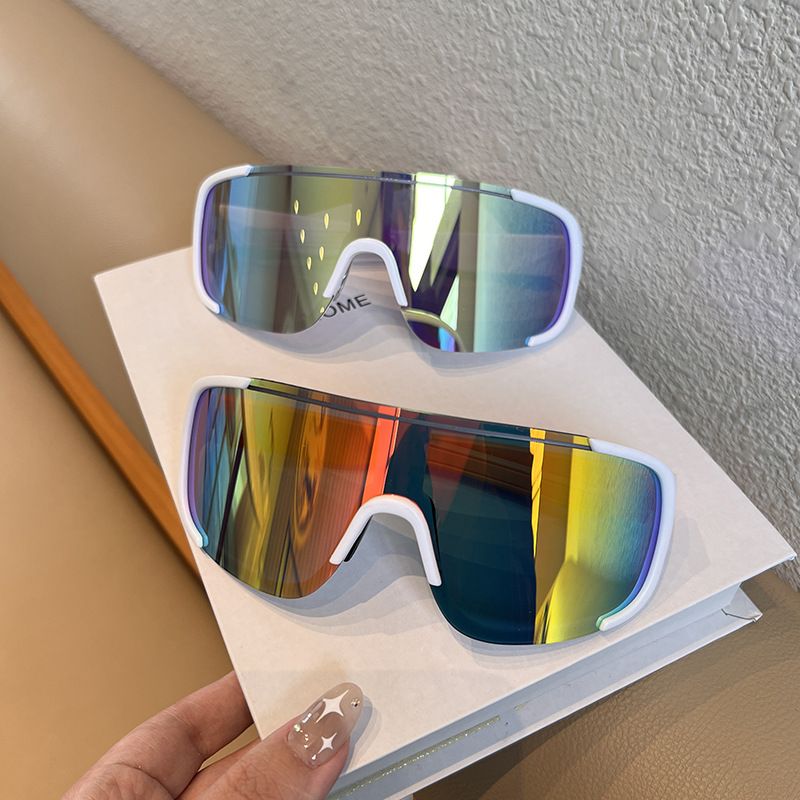 Lunettes de cyclisme d'extérieur à grand cadre en mercure noir givré, route d'alpinisme coupe-vent, lunettes de sport de vélo de montagne,_voghion.com