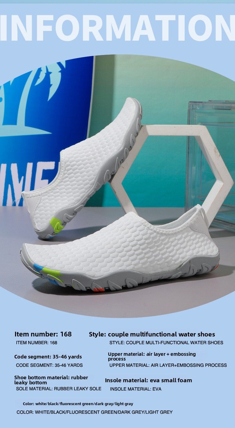 Couple Swimmin Men Thick Soft Sole Snorkelin Women Beach Divin Raftin Wadin Shoes Quick-Dry Non-Slip Stream_voghion.com