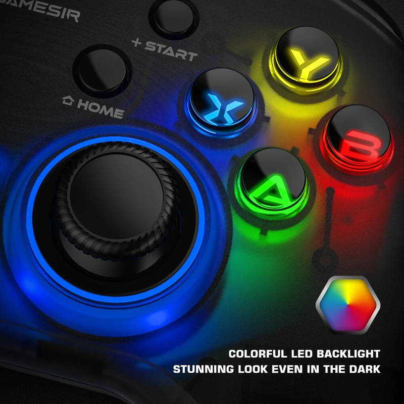 GameSir T4 Pro Bluetooth Game Controller 2.4G Wireless Gamepad applies to Nintendo Switch Apple Arcade MFi Games Android_voghion.com