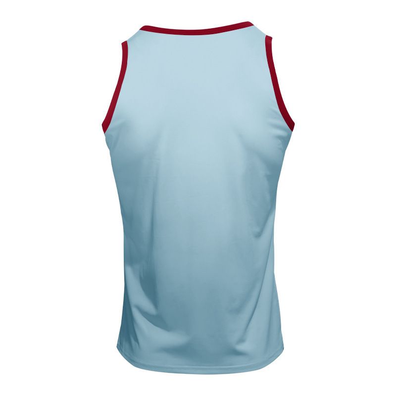 24 Cross-border Summer Men's Vest Ice Silk Solid Color New Sleeveless Breathable Tight Casual Sports Vest 2-piece Set_voghion.com