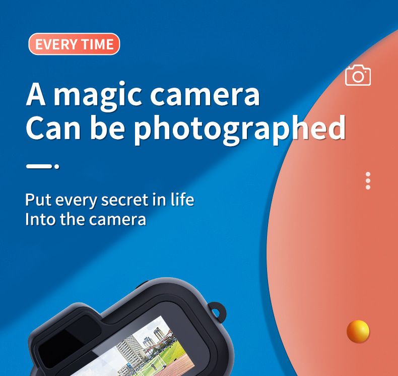 Câmera digital CCD para festa de estudantes, mais vendida, retrô, HD, câmera CCD de nível básico para viagem, presente para meninas_voghion.com