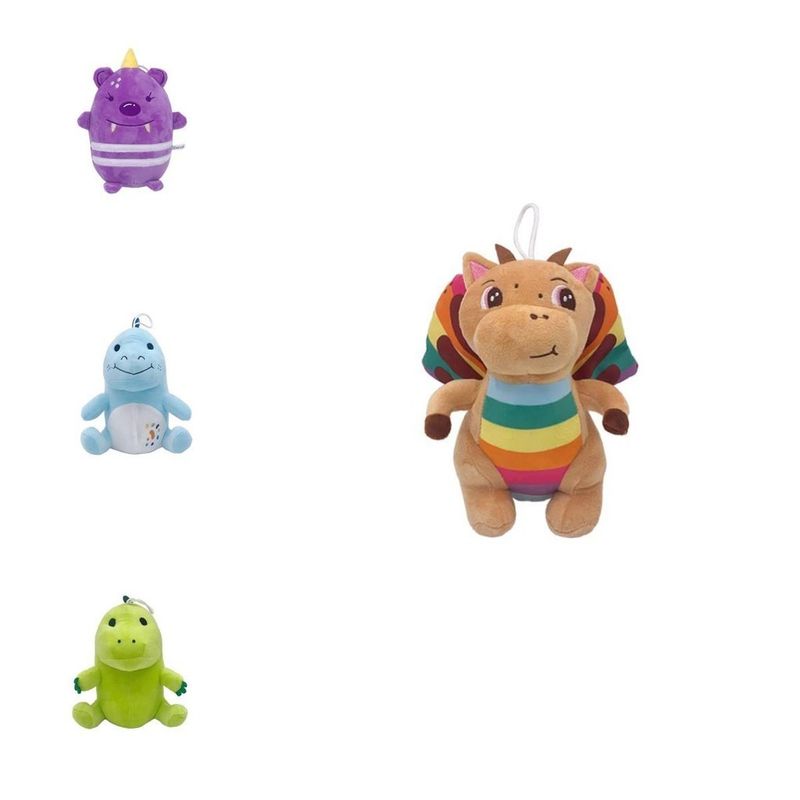 Deep Elizabeth Dinosaur Moriah Plush Toy Puppet Childrens Gift Customized Short Plush Animal Filled Cotton Pp_voghion.com