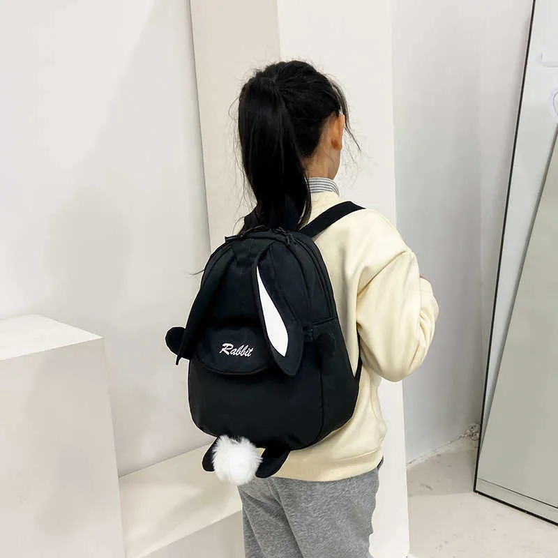 Borse da scuola per bambini Zaini da coniglio carino Animali Design Zaino per ragazze Zaino per bambini Borsa per bambino con coniglio per asilo con orecchie_voghion.com