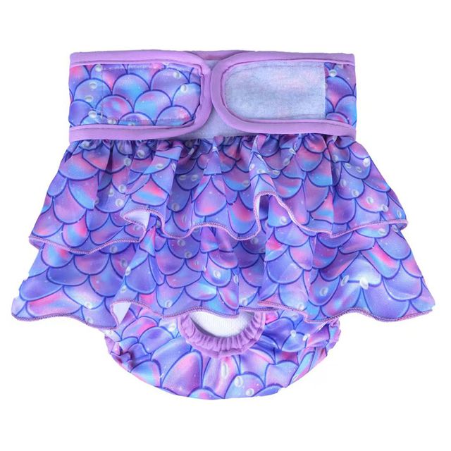 Pañal fisiológico higiénico para perros pequeños y grandes, gatos, ropa interior lavable para la menstruación, pantalones protectores para mascotas de PawParty Store_voghion.com