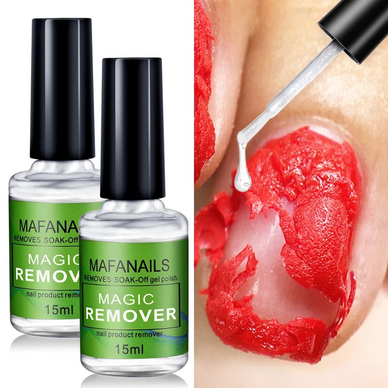 15ml/bottle Nail Remover Soak-Off 3 Minutes Quickly & Easily Removes Gel Polish 0.5fl.Oz Professional Non-Irritating_voghion.com