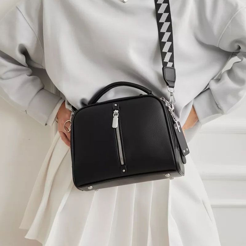 Borsa a tracolla versatile alla moda, piccola e quadrata, da donna, nuova_voghion.com