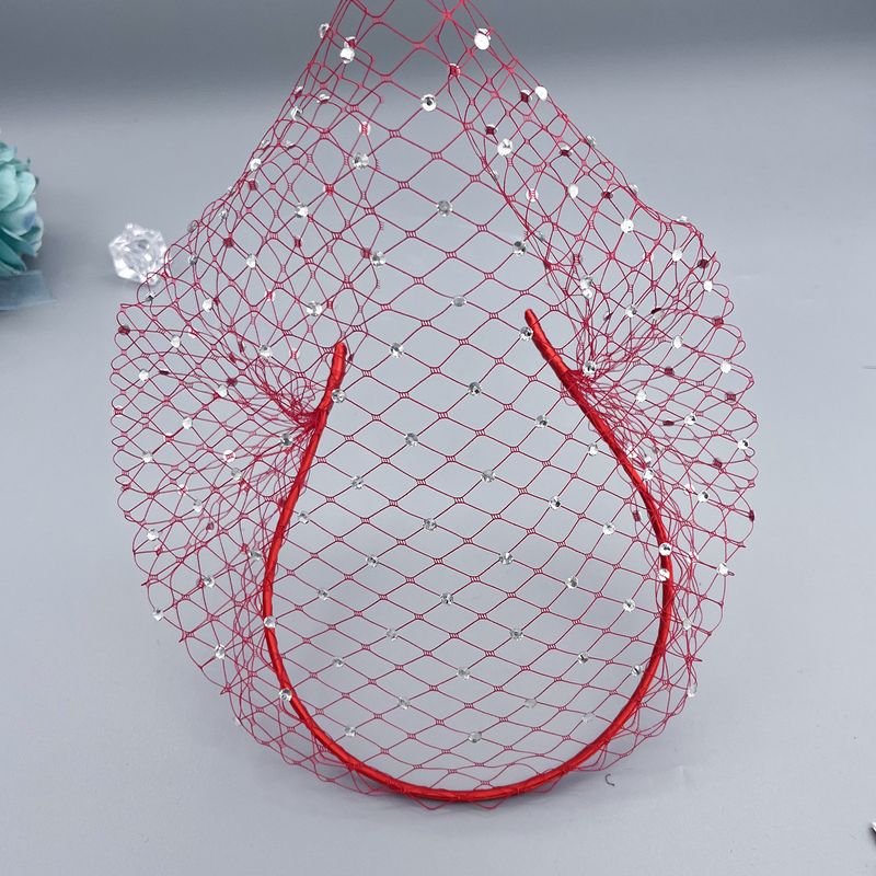 Pettine per capelli con velo di cristallo scintillante per spose e feste - Elegante cerchietto con strass in bianco e nero, realizzato a mano per le occasioni speciali delle donne_voghion.com