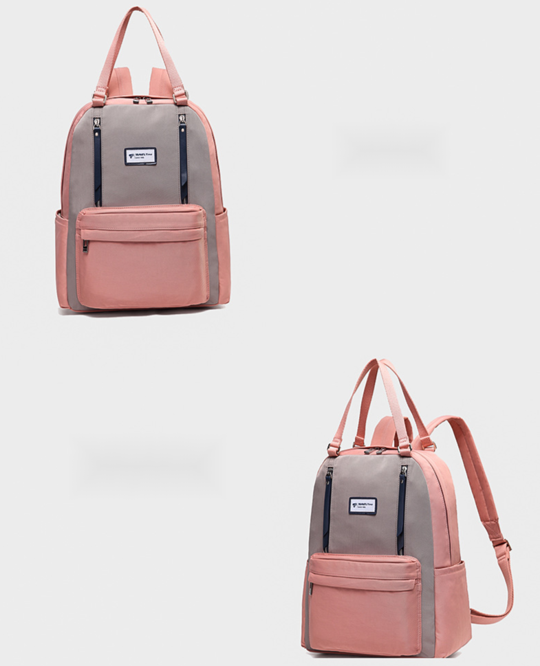 Leisure sporty style Harajuku minimalist women's bag with large capacity and multiple compartments, student travel_voghion.com