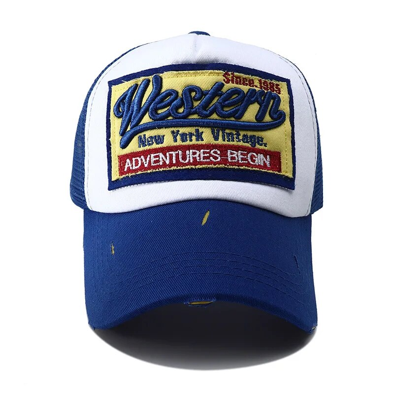 New Letter Embroidery Baseball Cap Men with Mesh Snpabck Hat Chapeau Homme Summer Breathable Y2K Trucker Hats for_voghion.com