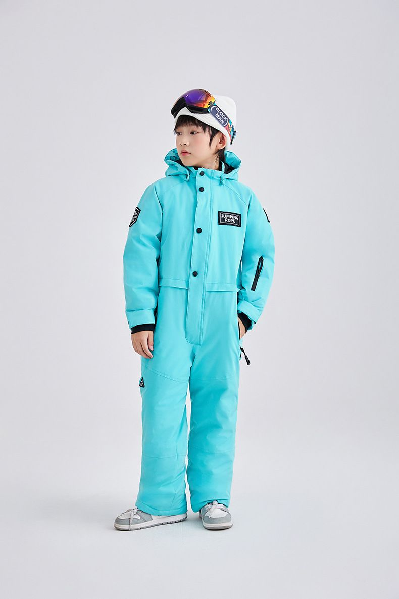 Kids Waterproof Snowsuit - Winter Thermal Ski Pants & Jacket Set For Boys & Girls, Windproof & Breathable Outdoor Snow Gear_voghion.com