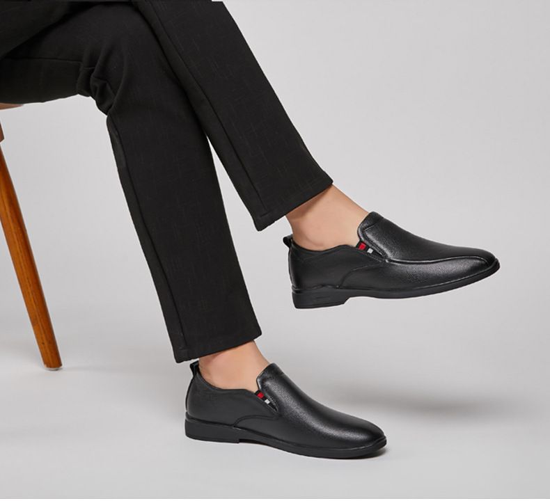 Fußüberzüge, lässige Herren-Lederschuhe, bequeme Business-Schuhe, formelle Herrenschuhe_voghion.com