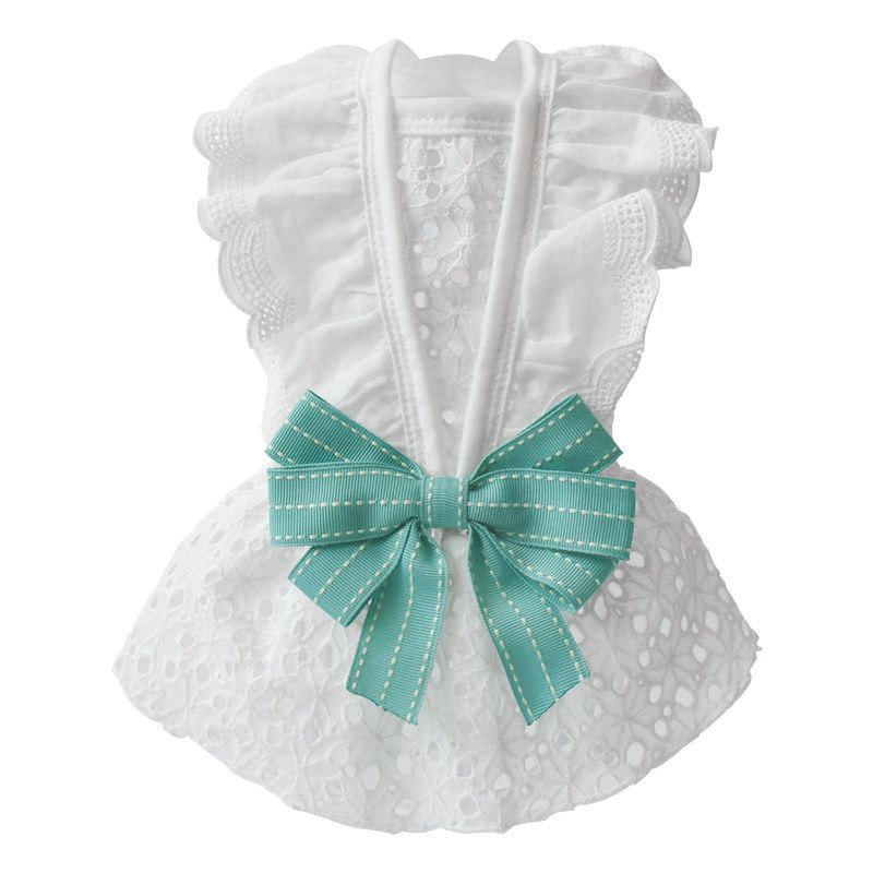 Neue Sommerkleid-Hundekleidung für kleine und mittelgroße Hunde Pommersche Haustierkatzen-Kleidungszubehör_voghion.com