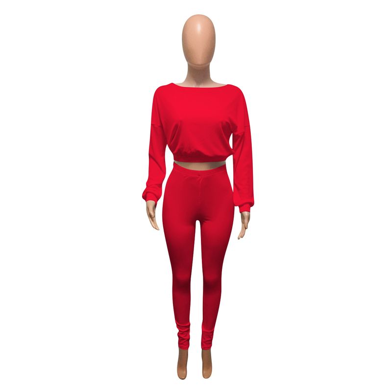 Women's ribbed athleisure suit_voghion.com