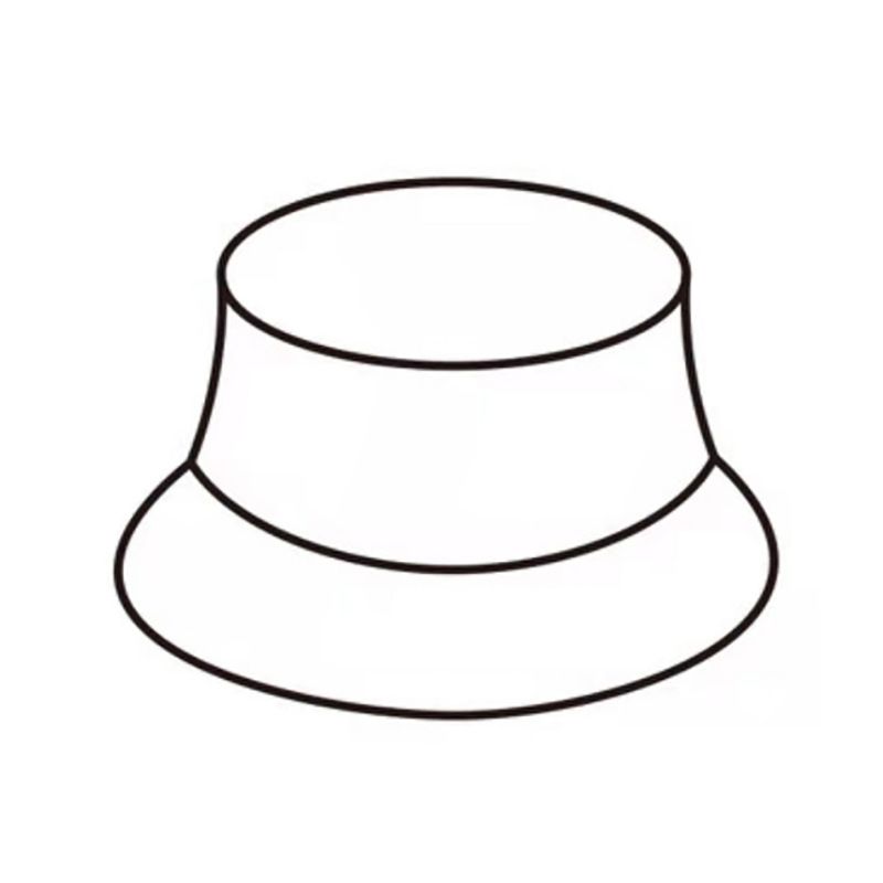 Nuovo cappello da sole per bambola giocattolo in paglia di cotone con parte superiore arricciata e rotonda_voghion.com