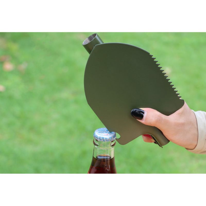 Outdoor Gear Camping Spaten 4-in-1 Multifunktionale Militär Angeln Klapp Eisen Schaufel_voghion.com