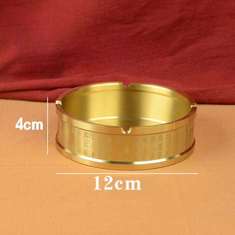 【Collezione 5934 persone】 Nuovo posacenere in rame puro per uso domestico, di grandi dimensioni, Five Tiger creativo, nuovo stile cinese_voghion.com