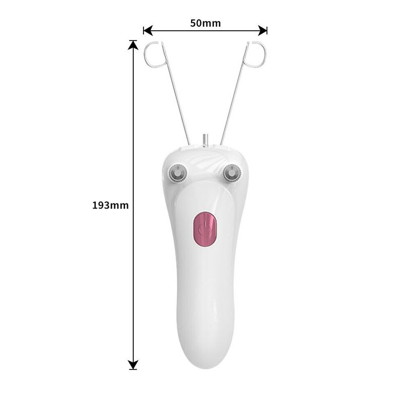 Elektrischer Threading-Epilierer, Augenbrauen-Gesichts-Körper-Einfädler, Haarentferner, USB-KH_voghion.com