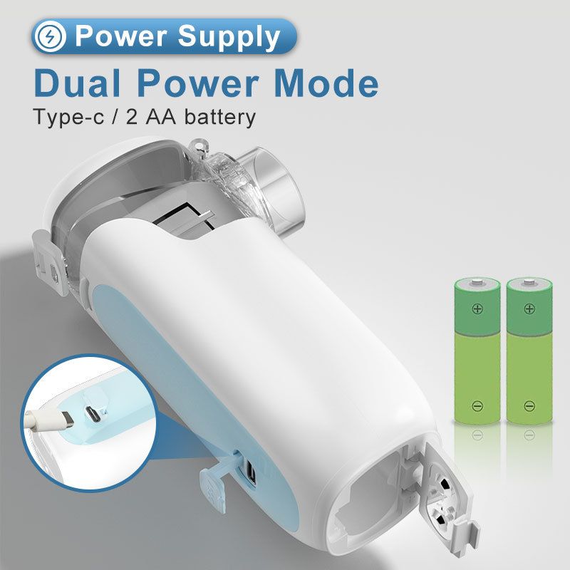 Handheld Ultrasonic Household Portable Children's Micro Mesh Adult Nebulizer Medical Grade_voghion.com