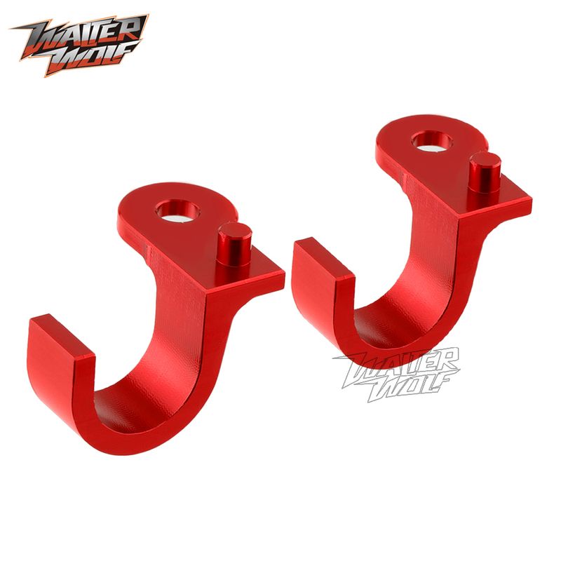 Abrazadera de guía de manguera trasera para freno de enduro HONDA XR250 XR400 XR600 XR650 XR400R XR650R XR600R XR250R XR650L_voghion.com
