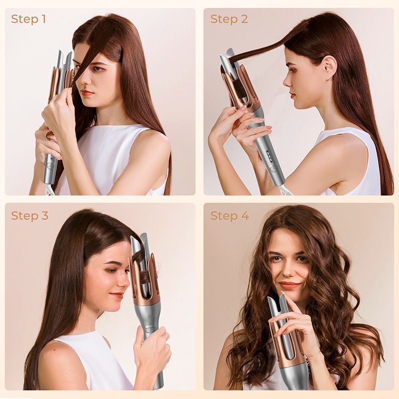 New Automatic Left And Right Iron For Home Use, Lazy Big Wave Constant Temperature Electric Heating Curling Magic Tool_voghion.com