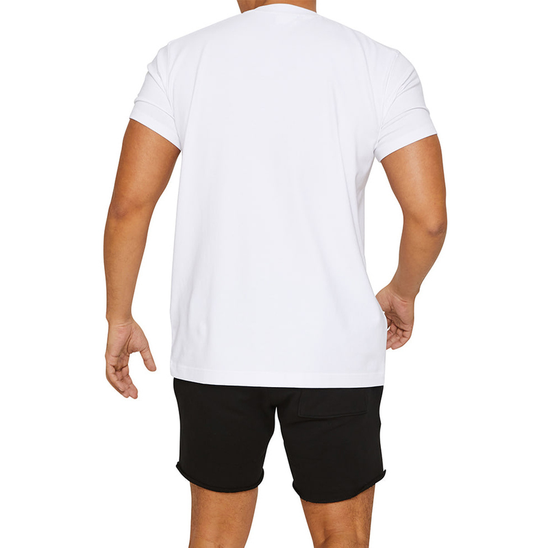 Muscle Spring/Summer New Brother Men's Sports Leisure Running Gym Exercise Cotton Elastic Short Sleeve T-shirt_voghion.com