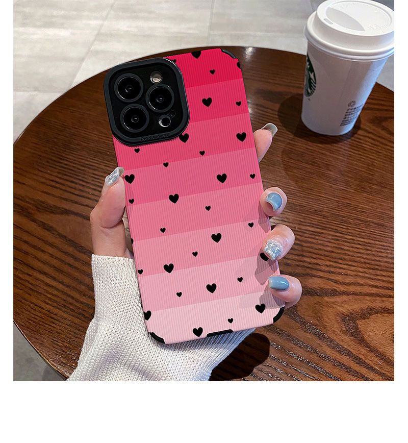 Red Heart 11 14 Phone Case 13 For Women IPhone 12 Compatible 6s/8 Plus New Pro Max_voghion.com