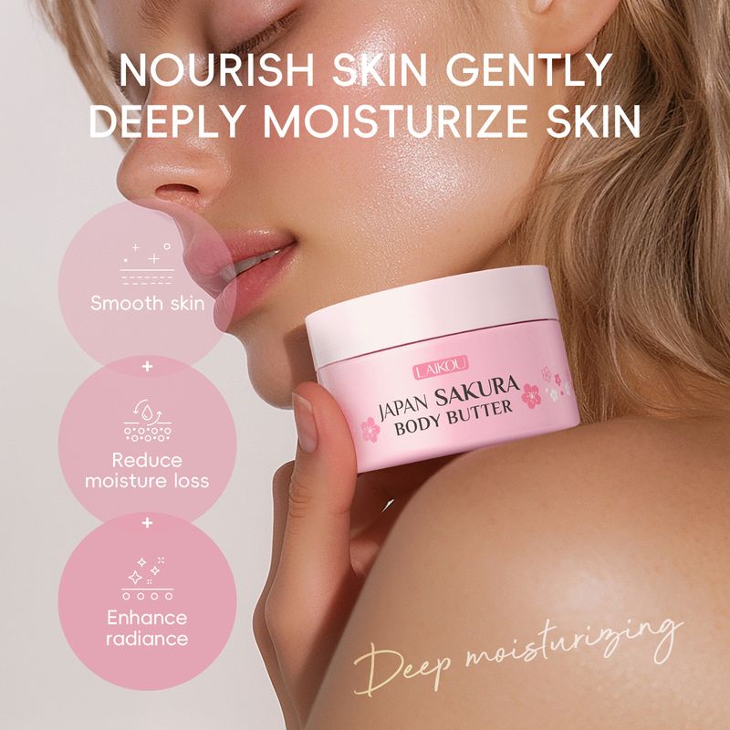 Olio corpo idratante LAIKOU Sakura 100 g_voghion.com