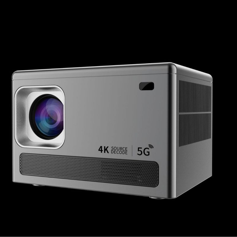 Projector Nieuw Model 720P Draagbare Thuis Binnen Mobiele Telefoon Scherm Spiegelen Smart Stereo_voghion.com