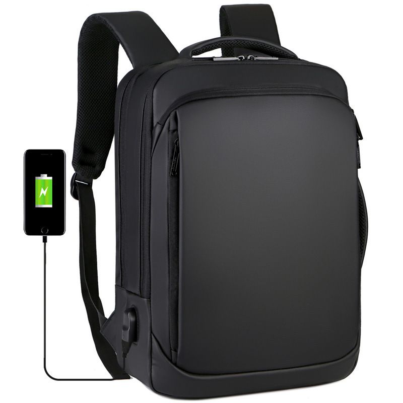 New Large Capacity Backpack For Men, Traveling, Outdoor, Handheld, USB Business Laptop Bag, School Bag_voghion.com