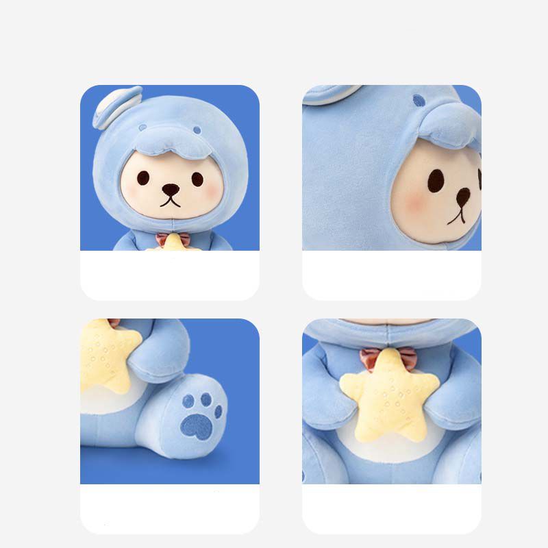 Collezione di orsi Adorabile orsetto di peluche della serie Ocean per un comfort accogliente_voghion.com